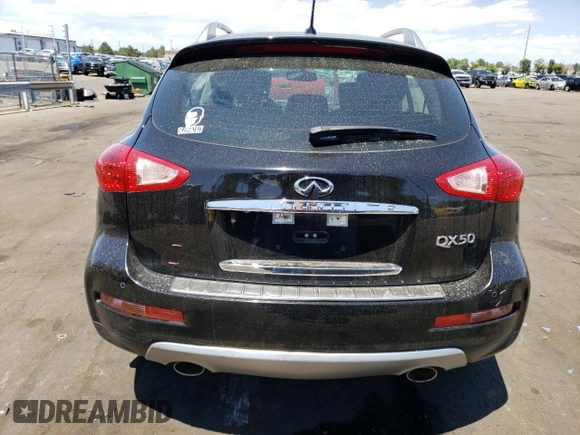 2017 Infiniti QX50 with VIN JN1BJ0RR3HM416543, listed as a Copart auction lot 59578944 with 68,509 mi miles and Non Repairable. Bid and sale history available at carsss.com. Image 6.