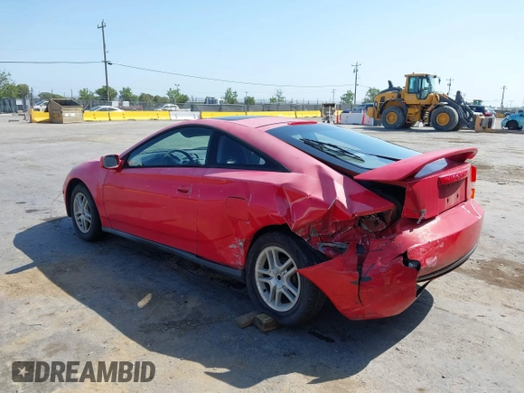 2000 Toyota Celica GT z VIN JTDDR32T8Y0006737, wystawiony jako IAAI lot #42161672 z przebiegiem 337 226 mil mil oraz . Historia ofert i sprzedaży dostępna na DreamBid. Obrazek 3.