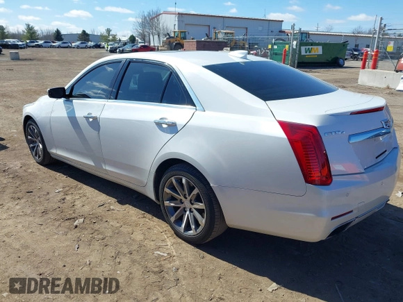 2016 Cadillac CTS Luxury Collection AWD with VIN 1G6AX5SS5G0153563, listed as a IAAI auction lot 41894418 with 82,722 mi miles and . Bid and sale history available at DreamBid. Image 3.