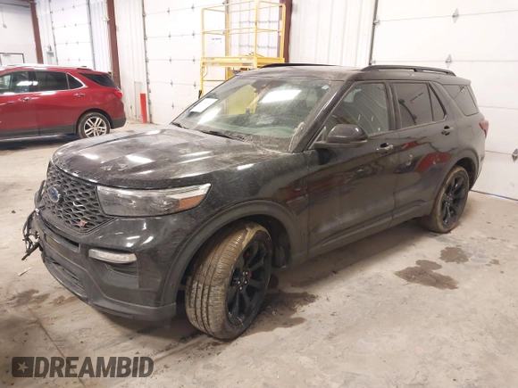 2020 Ford Explorer ST with VIN 1FM5K8GC9LGB62795, listed as a IAAI auction lot 41653143 with 75,322 mi miles and . Bid and sale history available at DreamBid. Image 17.