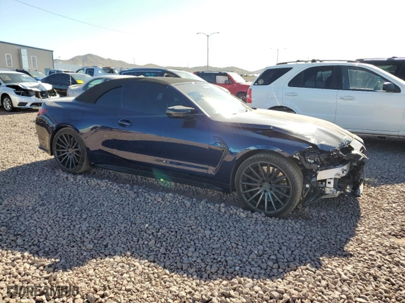 2022 BMW M4 Competition xDrive with VIN WBS33BA05NCK13099, listed as a Copart auction lot 51305474 with NaN miles and Salvage Title. Bid and sale history available at carsss.com. Image 4.