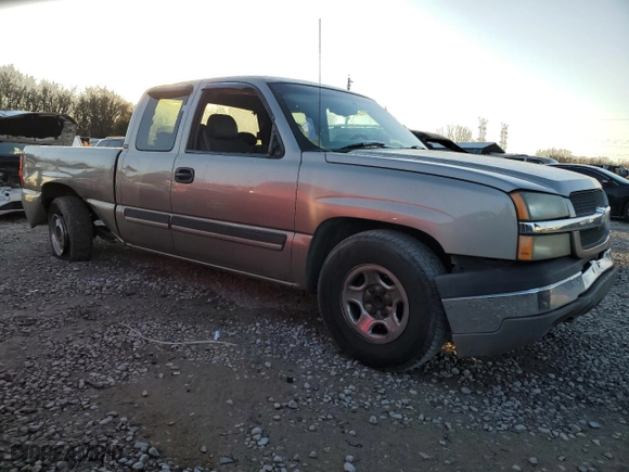 2003 Chevrolet Silverado 1500 LT with VIN 2GCEC19T131303989, listed as a Copart auction lot 42594995 with 222,517 mi miles and Salvage Title. Bid and sale history available at carsss.com. Image 4.