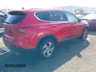 2021 Hyundai Santa Fe SE with VIN 5NMS1DAJ9MH351192, listed as a IAAI auction lot 41712920 with 54,284 mi miles. Bid and sale history available at carsss.com. Image 4.