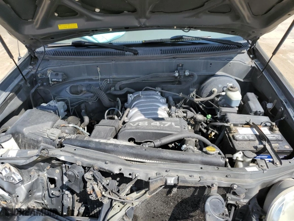 2004 Toyota Tundra Ltd with VIN 5TBET38124S450401, listed as a Copart auction lot 43346005 with 226,616 mi miles and Non Repairable. Bid and sale history available at carsss.com. Image 11.