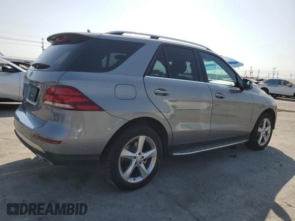 2016 Mercedes-Benz GLE 350 with VIN 4JGDA5JB5GA747217, listed as a Copart auction lot 62412715 with 94,479 mi miles and Salvage title. Bid and sale history available at DreamBid. Image 3.
