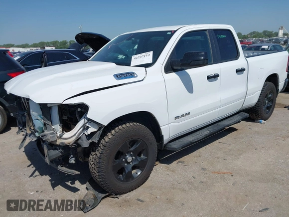 2022 Ram 1500 Big Horn with VIN 1C6RRFBG0NN287478, listed as a IAAI auction lot 42247112 with 43,275 mi miles and . Bid and sale history available at DreamBid. Image 17.