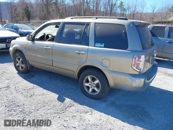 2008 Honda Pilot EX-L with VIN 5FNYF18778B052859, listed as a IAAI auction lot 41695095 with 249,207 mi miles and . Bid and sale history available at DreamBid. Image 3.