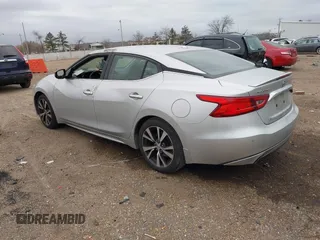 2016 Nissan Maxima SV with VIN 1N4AA6APXGC392029, listed as a IAAI auction lot 41729299 with 135,572 mi miles and . Bid and sale history available at DreamBid. Image 3.