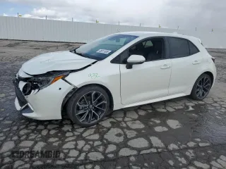 2019 Toyota Corolla Hatchback SE with VIN JTNK4RBE5K3035348, listed as a Copart auction lot 48911955 with 117,216 mi miles and Salvage Title. Bid and sale history available at carsss.com. Image 1.