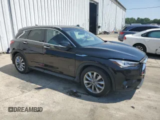 2021 Infiniti QX50 SENSORY with VIN 3PCAJ5CB9MF105686, listed as a Copart auction lot 60119404 with 48,628 mi miles and Salvage Title. Bid and sale history available at carsss.com. Image 4.