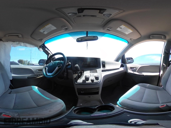 2015 Toyota Sienna LE AAS with VIN 5TDKK3DC7FS687525, listed as a IAAI auction lot 42250458 with 140,429 mi miles and . Bid and sale history available at DreamBid. Image 18.