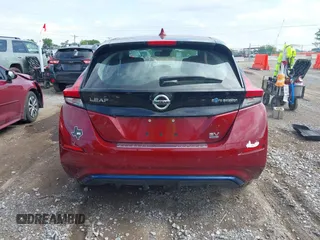 2022 Nissan LEAF SV Plus with VIN 1N4BZ1CV0NC550614, listed as a IAAI auction lot 42730366 with 23,416 mi miles and . Bid and sale history available at DreamBid. Image 16.