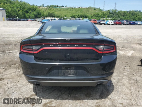 2018 Dodge Charger Police with VIN 2C3CDXKT3JH266258, listed as a Copart auction lot 55683724 with Not Provided miles and Salvage Title. Bid and sale history available at carsss.com. Image 6.