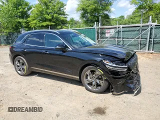 2024 Genesis GV70 Advanced with VIN 5NMMCET14RH003393, listed as a Copart auction lot 55646735 with 7,773 mi miles and Salvage title. Bid and sale history available at DreamBid. Image 4.