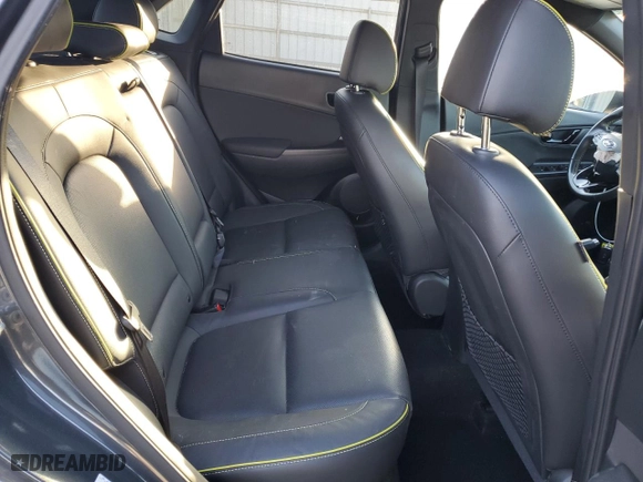 2018 Hyundai Kona Ultimate with VIN KM8K53A57JU106862, listed as a Copart auction lot 84869264 with 80,230 mi miles and Salvage Title. Bid and sale history available at carsss.com. Image 11.