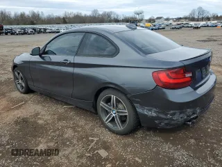 2017 BMW 2 Series 230i with VIN WBA2F9C52HV664153, listed as a Copart auction lot 51953875 with 71,904 mi miles and Salvage title. Bid and sale history available at DreamBid. Image 2.