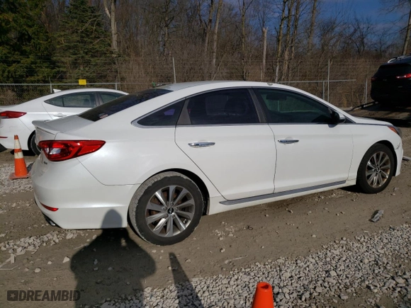 2015 Hyundai Sonata 2.4L Limited with VIN 5NPE34AF9FH197303, listed as a Copart auction lot 47615085 with 110,143 mi miles and Salvage Title. Bid and sale history available at carsss.com. Image 3.