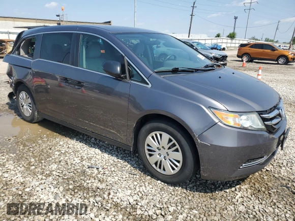 2015 Honda Odyssey LX с VIN 5FNRL5H22FB012047, выставлен на аукционе Copart как лот 60325275 с пробегом 139 511 миль миль и Чистый • Clean title. История ставок и продаж доступна на DreamBid. Изображение 4.