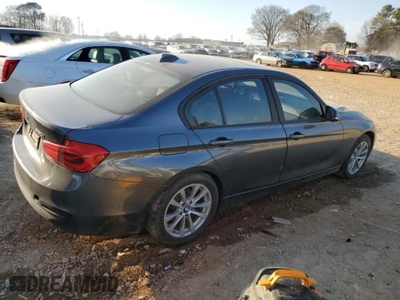 2017 BMW 3 Series 320i with VIN WBA8E1G31HNU19030, listed as a Copart auction lot 46920075 with 69,418 mi miles and Salvage Title. Bid and sale history available at carsss.com. Image 3.