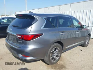 2018 Infiniti QX60 with VIN 5N1DL0MM5JC527646, listed as a IAAI auction lot 41824068 with 116,934 mi miles and . Bid and sale history available at DreamBid. Image 4.