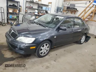 2003 Mitsubishi Lancer LS with VIN JA3AJ36E53U090103, listed as a Copart auction lot 53543705 with 167,724 mi miles and Salvage Title. Bid and sale history available at carsss.com. Image 1.
