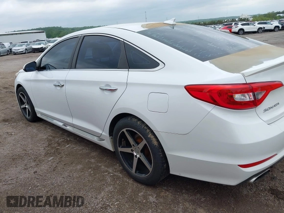 2015 Hyundai Sonata Sport with VIN 5NPE34AF9FH110094, listed as a IAAI auction lot 42142628 with 77,603 mi miles and . Bid and sale history available at DreamBid. Image 14.