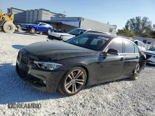 2018 BMW 3 Series 330i with VIN WBA8B9G58JNU95889, listed as a Copart auction lot 49611305 with 54,229 mi miles and Salvage Title. Bid and sale history available at carsss.com. Image 1.