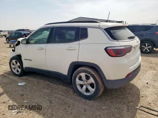 2019 Jeep Compass Altitude with VIN 3C4NJCBB5KT655117, listed as a Copart auction lot 58210845 with Not provided miles and Salvage title. Bid and sale history available at DreamBid. Image 2.