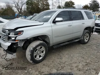 2016 Chevrolet Tahoe LT with VIN 1GNSKBKC2GR447027, listed as a Copart auction lot 47480475 with 140,036 mi miles and Salvage Title. Bid and sale history available at DreamBid. Image 1.