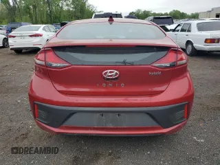 2022 Hyundai Ioniq SE with VIN KMHC75LC9NU268794, listed as a Copart auction lot 56661625 with Not provided miles and Salvage title. Bid and sale history available at DreamBid. Image 6.