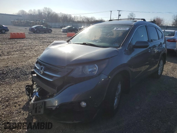 2014 Honda CR-V EX with VIN 5J6RM4H53EL004997, listed as a Copart auction lot 50797935 with Not Provided miles and Salvage Title. Bid and sale history available at DreamBid. Image 1.