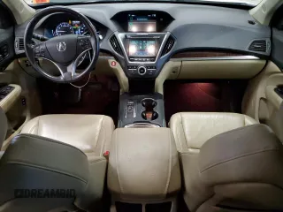2017 Acura MDX Technology with VIN 5FRYD4H55HB009013, listed as a Copart auction lot 50069845 with 144,380 mi miles and Salvage Title. Bid and sale history available at DreamBid. Image 8.