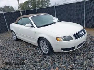 2005 Audi A4 1.8T with VIN WAUBC48H75K021227, listed as a IAAI auction lot 41632055 with 133,681 mi miles. Bid and sale history available at carsss.com. Image 1.