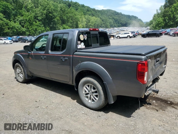 2020 Nissan Frontier SV with VIN 1N6ED0EBXLN725582, listed as a Copart auction lot 62506715 with 48,593 mi miles and Salvage title. Bid and sale history available at DreamBid. Image 2.
