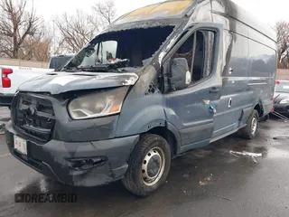 2020 Ford Transit Cargo with VIN 1FTBR3X86LKA47926, listed as a IAAI auction lot 41139668 with Not Provided miles. Bid and sale history available at carsss.com. Image 2.
