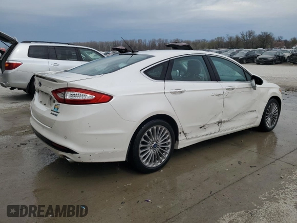 2014 Ford Fusion Titanium Hybrid with VIN 3FA6P0RU9ER160242, listed as a Copart auction lot 50209005 with 172,507 mi miles and Salvage Title. Bid and sale history available at carsss.com. Image 3.