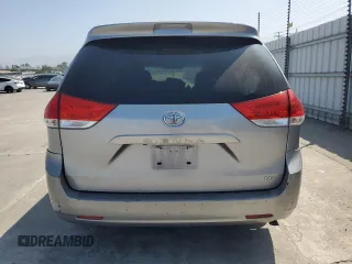 2012 Toyota Sienna LE AAS with VIN 5TDKK3DC2CS207404, listed as a Copart auction lot 62781215 with 200,757 mi miles and Salvage title. Bid and sale history available at DreamBid. Image 6.