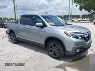 2020 Honda Ridgeline Sport with VIN 5FPYK3F19LB024180, listed as a IAAI auction lot 42399195 with 42,129 mi miles and . Bid and sale history available at DreamBid. Image 1.