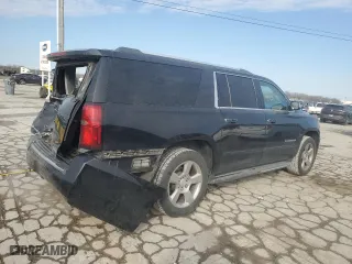 2017 Chevrolet Suburban Premier with VIN 1GNSKJKC3HR176278, listed as a Copart auction lot 89237005 with 147,983 mi miles and Salvage Title. Bid and sale history available at carsss.com. Image 3.