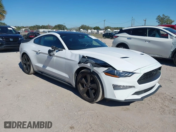 2022 Ford Mustang EcoBoost with VIN 1FA6P8TH5N5139871, listed as a IAAI auction lot 41290333 with 28,566 mi miles and . Bid and sale history available at DreamBid. Image 1.