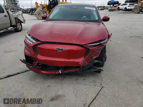 2021 Ford Mustang Mach-E Select with VIN 3FMTK1RM5MMA20844, listed as a Copart auction lot 42043155 with Not Provided miles and Salvage Title. Bid and sale history available at DreamBid. Image 11.