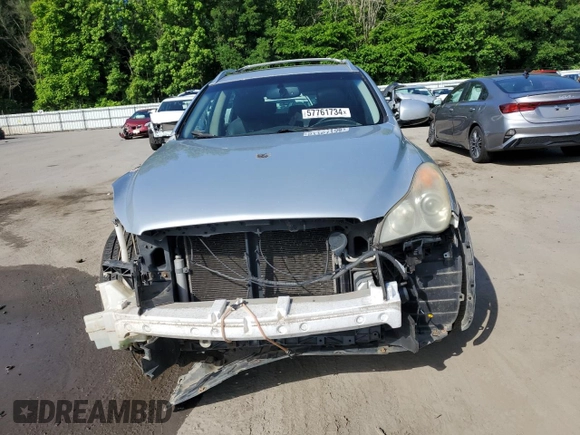 2008 Infiniti EX Journey with VIN JNKAJ09F78M360605, listed as a Copart auction lot 69928044 with 212,369 mi miles and Salvage Title. Bid and sale history available at DreamBid. Image 5.