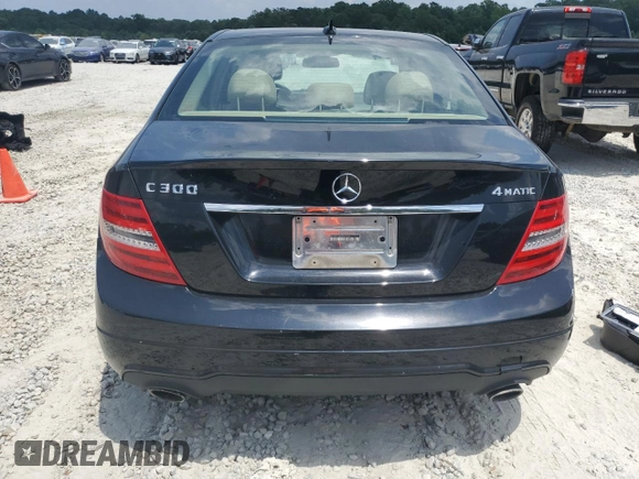 2013 Mercedes-Benz C 300 Sport with VIN WDDGF8AB2DR294620, listed as a Copart auction lot 64180025 with 157,351 mi miles and Clean title. Bid and sale history available at DreamBid. Image 6.