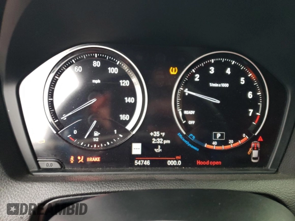 2018 BMW 2 Series M240i with VIN WBA2J5C57JVC07287, listed as a Copart auction lot 40812584 with 54,746 mi miles. Bid and sale history available at carsss.com. Image 9.