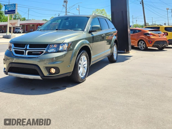 2017 Dodge Journey SXT with VIN 3C4PDCBG4HT598882, listed as a Copart auction lot 56783495 with 89,771 mi miles and Salvage Title. Bid and sale history available at DreamBid. Image 4.