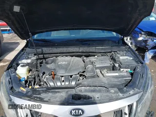2015 Kia Optima LX with VIN KNAGM4A71F5652818, listed as a IAAI auction lot 41656933 with 251,967 mi miles. Bid and sale history available at carsss.com. Image 10.