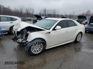 2012 Cadillac CTS Sedan Luxury with VIN 1G6DG5E56C0122884, listed as a Copart auction lot 50189715 with 0 mi miles and Salvage Title. Bid and sale history available at carsss.com. Image 1.