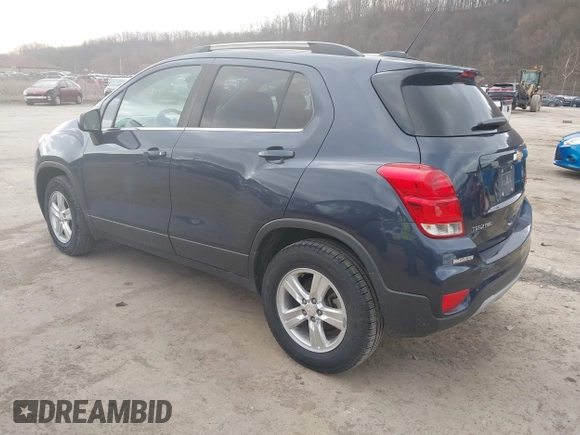 2018 Chevrolet Trax LT with VIN 3GNCJPSB9JL303436, listed as a IAAI auction lot 41836272 with 117,775 mi miles. Bid and sale history available at carsss.com. Image 3.