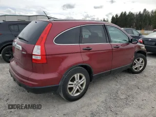 2010 Honda CR-V EX with VIN 5J6RE4H55AL046045, listed as a Copart auction lot 51945395 with 183,821 mi miles and Salvage Title. Bid and sale history available at carsss.com. Image 3.