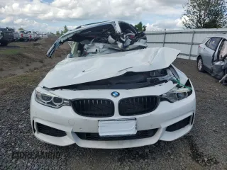 2015 BMW 4 Series 435i with VIN WBA3R1C55FF774750, listed as a Copart auction lot 54404225 with Not Provided miles and Salvage Title. Bid and sale history available at DreamBid. Image 5.